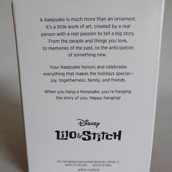 NEW 2019 HALLMARK DISNEY LILO & STITCH CHRISTMAS STITCH SCRUMP ORNAMENT - Picture 7 of 7